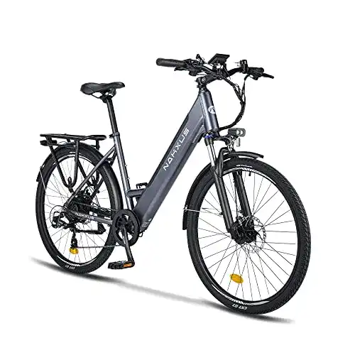 E-Bike 26 Zoll Nakxus 26M208 Trekking- und Cityrad mit Lithium-Batterie