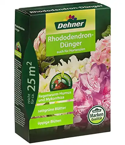 Rhododendron Dünger Dehner 2 kg für ca. 25 qm