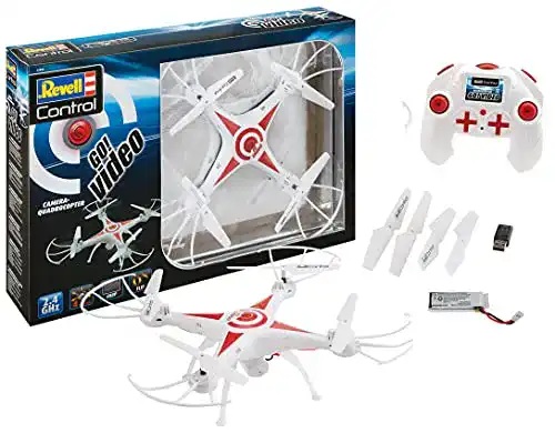 Revell Control 23858 RC Kamera-Quadrocopter GO mit 6-Achsen-Stabilisierung