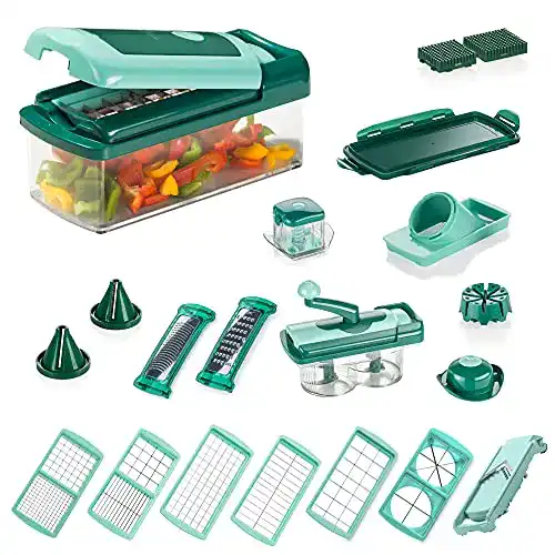 Nicer Dicer Genius Fusion Smart Set 28-teilig im Vergleich