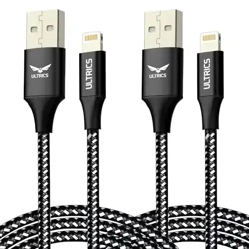 Schnellladekabel Ultrics für iPhone MFi zertifiziert, 2 Meter
