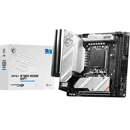 Msi MPG B760I Edge WiFi Mini-ITX Mainboard für Intel Core Prozessoren