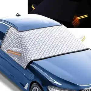 Frontscheibenabdeckung mit Magnet für alle Jahreszeiten