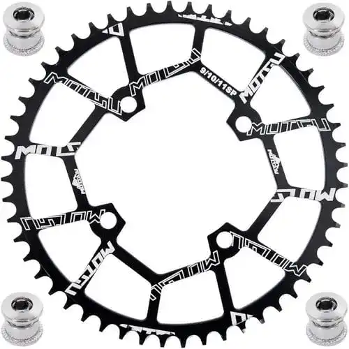 Ybeki Kettenblatt 104 BCD Narrow Wide 32-52 Zähne, runde Form