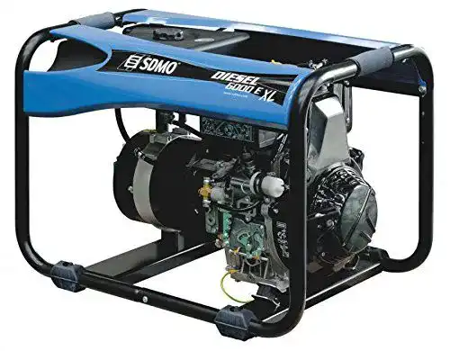 Notstromaggregat Diesel 6000 E XL C M von SDMO, 230 V