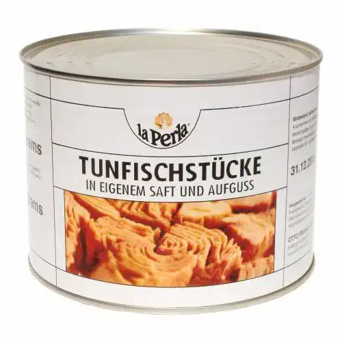 Thunfisch La Perla in eigenem Saft, 1705 g