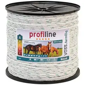 Weidezaunlitze VOSS.farming Profiline 500m 6mm für Elektrozaun