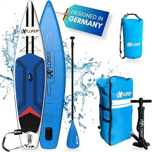Explorer SUP Tourer 11.6 Fusion Stand Up Paddling Board Komplettset