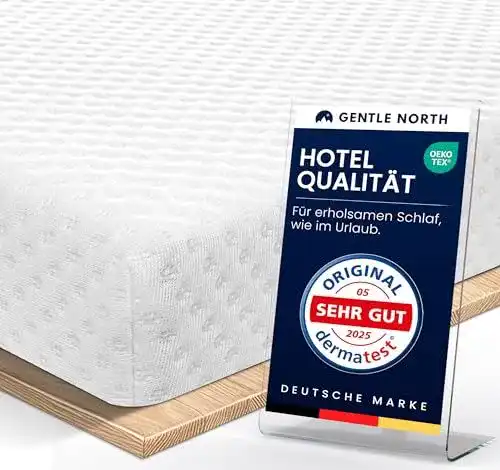 Topper 180 x 200 cm von Gentle North – Hochwertiger Matratzentopper