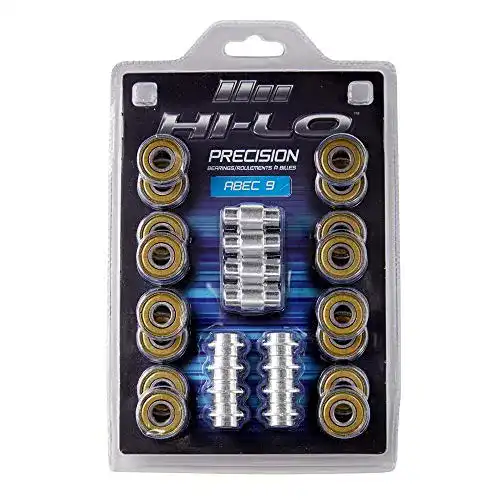 ABEC-9 Kugellager HILO HI-LO 16er Set für Inline Skates