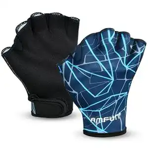 Schwimmhandschuhe AMFUN Wasserdichte Aquatic Handschuhe für Training