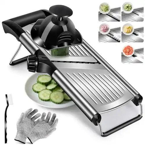 Verstellbarer Gemüsehobel von Mastertop Mandoline für die Küche