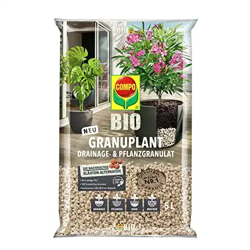 Pflanzgranulat Compo BIO Granupplant – 100% natürliches Bimsstein für Drainage