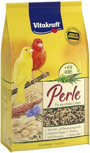 Kanarienfutter Vitakraft Kanarien Perle 1kg für Kanarienvögel