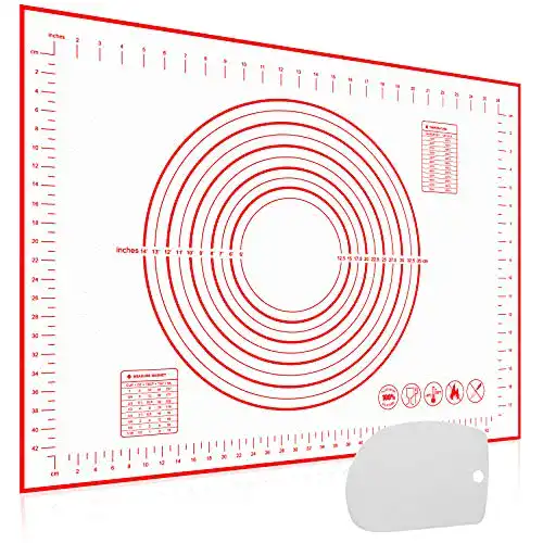 Silikon-Backmatte PaPiwa 70×50 cm für Familien