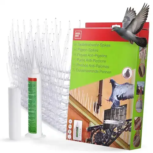 Taubenabwehr Swissinno Spikes 300 cm mit 9 Spikes
