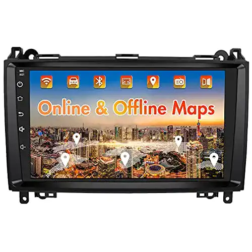 Autoradio Touchscreen für Mercedes Benz A-Klasse und B-Klasse