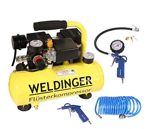 Tragbarer Kompressor Weldinger Aktionsset für geräuscharmen Einsatz