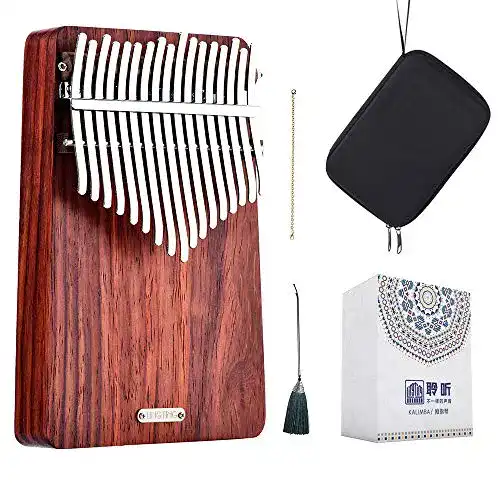 Kalimba Lingting LT-K17A 17 Tasten Daumenklavier für Anfänger und Fortgeschrittene