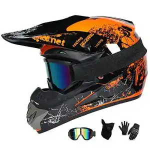 MTB Helm UIGJIOG Fullface für Kinder und Erwachsene
