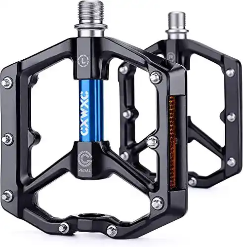 MTB Pedale CXWXC mit Reflektoren aus Aluminiumlegierung