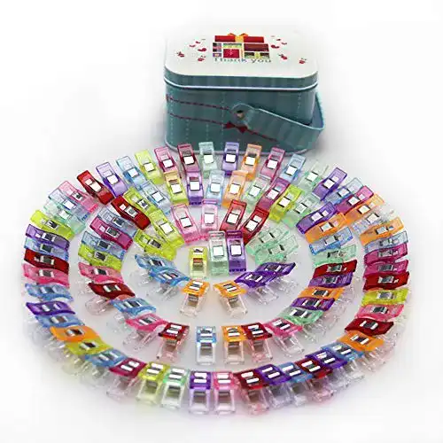Stoffklammern Craft Clip 100 Stück für Nähen und Quilten