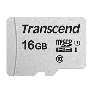 Transcend 16GB microSDXC 300S Speicherkarte Klasse 10 mit SD-Adapter