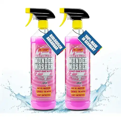 Autowäsche ohne Wasser – Woshup Waterless Wischer für Auto und Wohnmobil