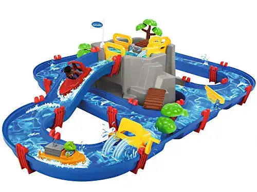 Wasserbahn AquaPlay BIG Spielwarenfabrik Set Bergsee 42-teilig