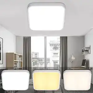 Vingo LED Deckenleuchte dimmbar und eckig für verschiedene Räume