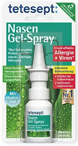 Allergie Nasenspray von tetesept – Nasen Gel-Spray