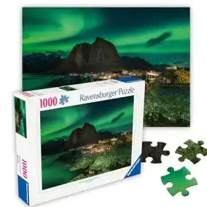 Puzzle Ravensburger 12000357 1000 Teile Aurora Borealis Norwegen