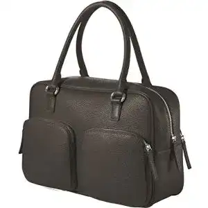 Henkeltasche Chi Chi Fan City Bag aus echtem Leder in Graphit für Damen