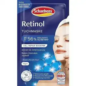 Schaebens Retinol Tuchmaske für intensive Feuchtigkeitspflege