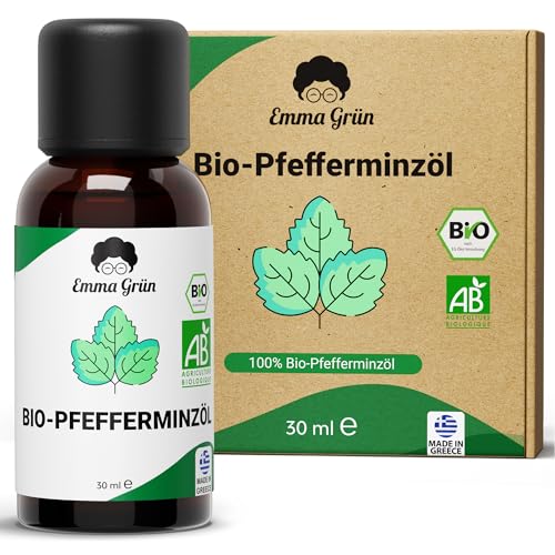 Pfefferminzöl Emma Grün Bio ätherisches Öl 30ml