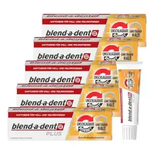 Haftcreme Blend-a-dent Plus Duo Kraft Premium im 6er Pack