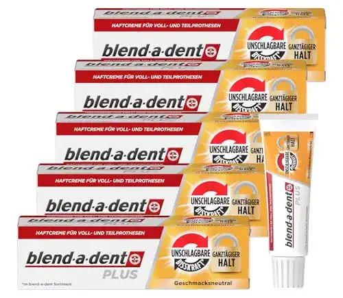 Haftcreme Blend-a-dent Plus Duo Kraft Premium im 6er Pack
