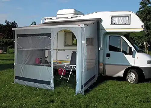 Wohnwagen-Markise Eurotrail Narvik 300 Fiamma Omnistore mit privatem Raum