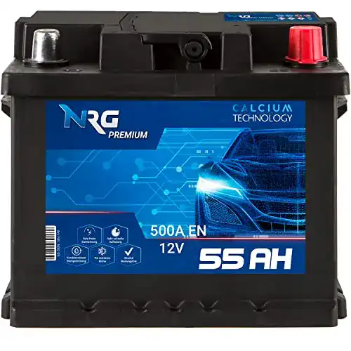 Autobatterie 55Ah NRG Premium 12V 500A/EN für verschiedene Fahrzeugmodelle