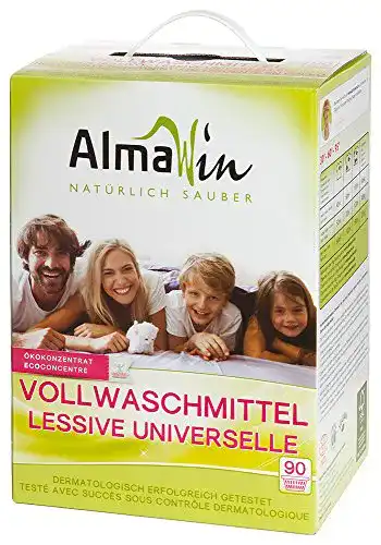 Vollwaschmittel AlmaWin für Waschmaschinen Ökologisch und Hautverträglich