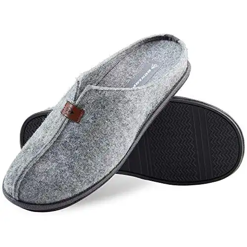 Dunlop Herren Filzpantoffeln für den Winter