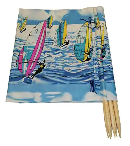 Windschutz Aves-24 8m x 80cm für Strand und Garten