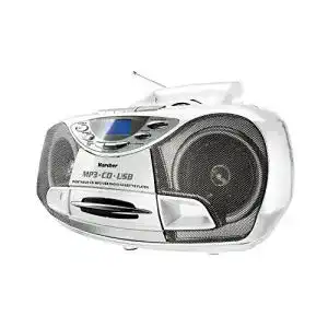 Karcher RR 510(N)-W tragbarer CD-Player mit Kassettendeck