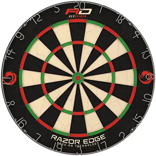 Dartscheibe Red Dragon Razor Edge – Turniergenehmigt