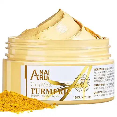 Tonerde-Maske ANAiRUi mit Kurkuma und Vitamin C für die Gesichtsreinigung