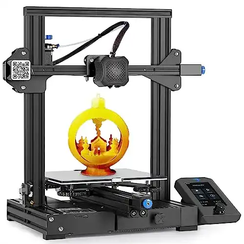 Creality Ender 3 V2 3D-Drucker mit Geräuschreduzierung und Farbdisplay