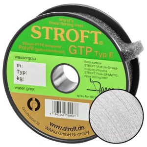 Stroft GTP Typ E geflochtene Schnur wassergrau 125m
