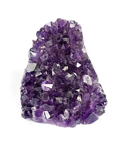 Amethyst-Drusenstück Geode in Premium-Geschenkbox