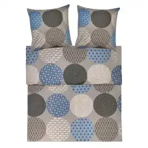 Bettwäsche Übergröße Lavea Set 200 x 220 cm mit 2 Kissenbezügen 80 x 80 cm