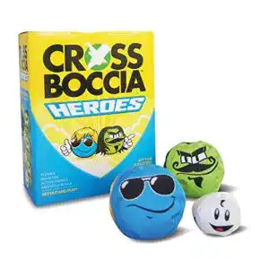 Crossboule Crossboccia Schildkröt Doublepack Heroes, 2×3 Stoffsäckchen